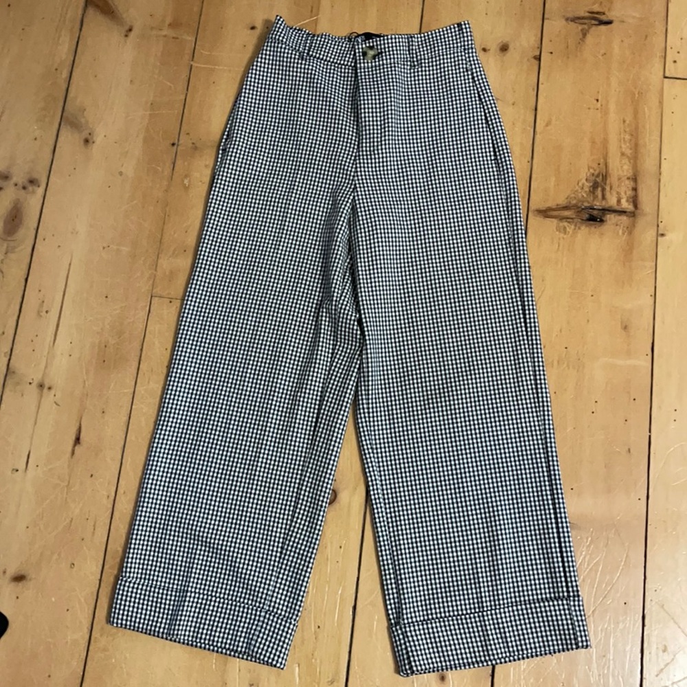 Zara crop pants